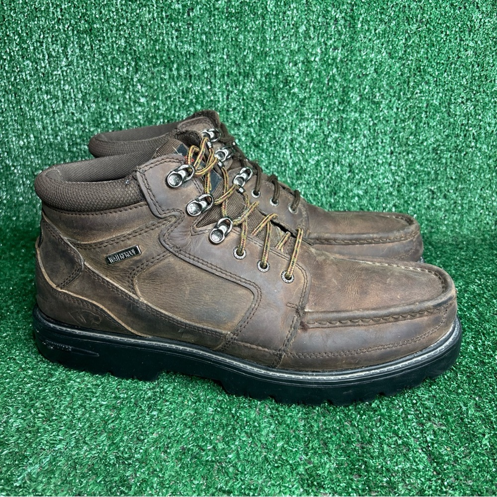 Herman Survivors Men's Leather Wilderness Boots Size 14‎ Brown Waterproof